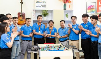 AXA đã quyết định tổ chức một cuộc thi bi lắc nho nhỏ nhưng vô cùng thú vị cho tất cả các thành viên để mọi người có thể giao lưu và vui chơi cùng nhau.