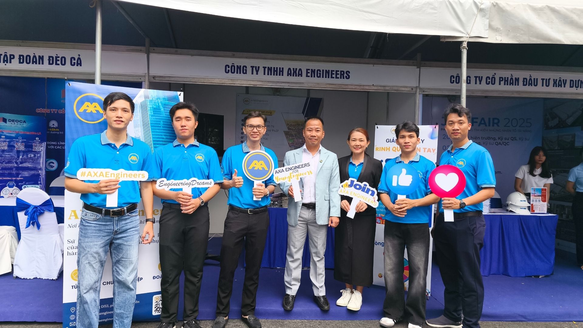 AXA Engineers at Bach Khoa Job Fair – November 2025 1