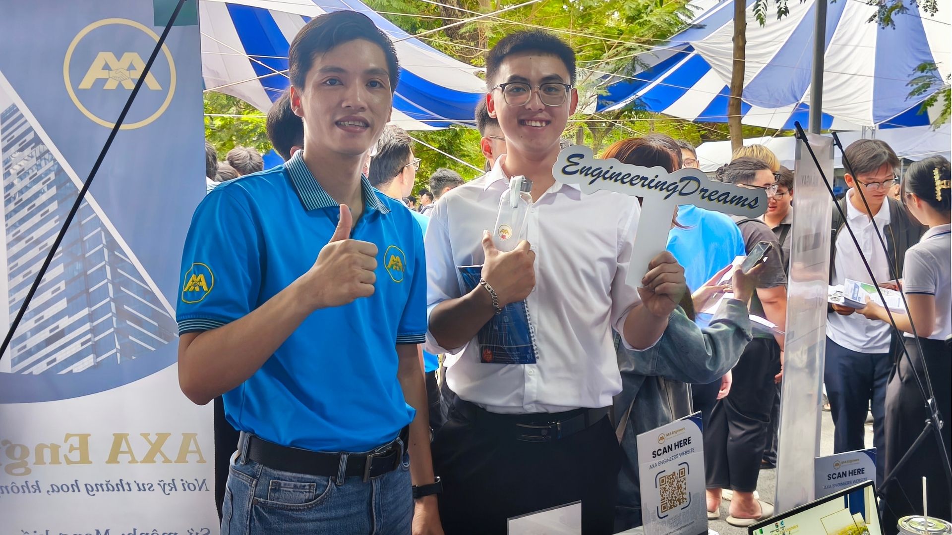 AXA Engineers at Bach Khoa Job Fair – November 2025 3